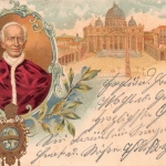 Vatikan: Papst Litho gl1902 148.027