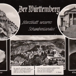 "Der Württemberg" bei Stuttgart Mehrbildkarte ngl D3422