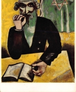 Marc Chagall - Rabbiner Künstlerkarte ngl 148.792