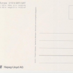 Hapag-Lloyd AG - MS Europa 21514 BRT/GRT ngl 220.533