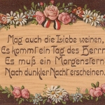 1.WK Mag auch die Liebe weinen, ... feldpgl1916 D4107