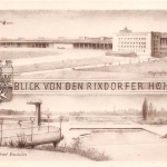 Blick fon den Rixdorfer Höhen Flughafen Berlin Schwimmbad Neukölln ngl 151.478