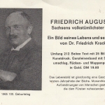 Friedrich August II. König von Sachsen nglWerbekarte für Buch D5136