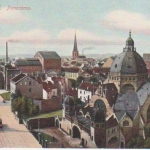 Dortmund Panorama mit Synagoge ngl 221.043