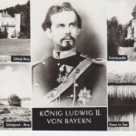 König Ludwig II. Schloß u. Schloßpark Berg Votivkapelle Kreuz im See ngl 221.431