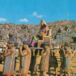 Perú Q'oya Inti Raymi Festiviti in Sascayhuaman ngl D6131
