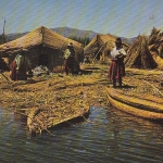 Perú Puno, Floating Islands on Lake Titicaca ngl D6146