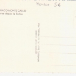 Monaco: Monte Carlo, Vue prise depuis la Turbie ngl 222.104