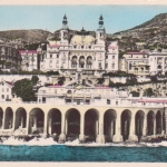 Monaco: Monte Carlo - Casino, le tir aux pigeons et l'Hôtel de Paris ngl 222.106