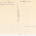 Monaco: Monte Carlo - Casino, le tir aux pigeons et l'Hôtel de Paris ngl 222.106