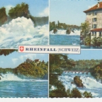 Der Rheinfall bei Schaffhausen 4 Bilder gl1961 222.539