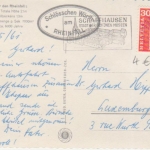 Der Rheinfall bei Schaffhausen 4 Bilder gl1961 222.539