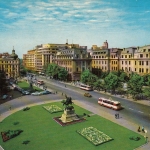 Bukarest Platz der Universität gl1966 D7932