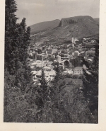 Bosnien Herzgowina Mostar Panorama ngl D8360