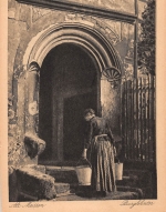 Alt Meissen Burglehntor Sächs. Heimatschutzkarte ngl 154.146