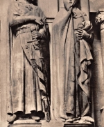 Naumburg (Saale) Stifterfigur Uta im Dom und Ekkehard ngl 154.211