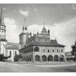 Levoča / Leutschau Ring mit Rathaus Glockenturm u. St. Jakob ngl 154.212