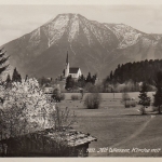 Alt Wiessee, Kirche mit Wallberg ngl D9327
