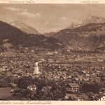 Garmisch-Partenkirchen von der Maximilianshöhe gl1930 154.800