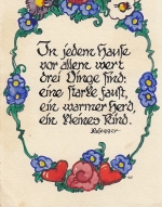 ROSEGGER Spruch ngl D9566