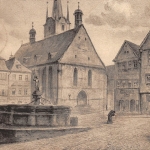 Alt Pössneck - Marktplatz ngl 155.702