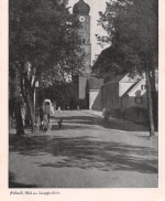 Aichach Blick zur Stadtpfarrkirche ngl 156.630