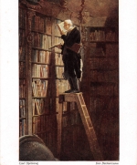 CARL SPITZWEG Der Bücherwurm ngl 156.669
