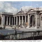 Dublin The Bank of Ireland College Green from Trinity College gl1955 156.871
