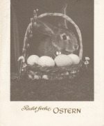 Ostern-Wünsche mit Häschen im Eierkorb gl1960 E0025