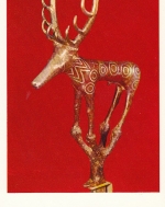 Etendard, bronze et argent - Museum Ankara ngl E0325