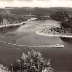 Am Stausee der Bleiloch-Saaletalsperre Blaupunktblick ngl 158.655