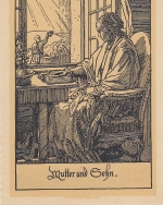 RUDOLF SCHÄFER Mutter und Sohn ngl E0495