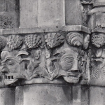 Sion, Cathédrale de N.D. de Valére, Chapiteau roman ngl E0596