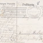 1.WK Kriegsgefangene Franzosen feldpgl1914 E0613