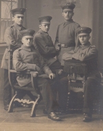 1.WK Soldaten-Gruppe feldpgl1916 E0614