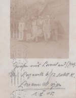 1.WK Blasse Erinnerung an Lazarett-Aufenthalt feldpgl1915 E0632