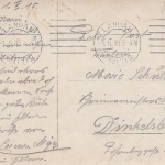 1.WK Blasse Erinnerung an Lazarett-Aufenthalt feldpgl1915 E0632