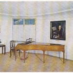 W.A.Mozart, Geburtszimmer mit dem Berühmten Walter-Flügel ngl E1154