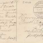 Ostern-Wünsche mit Glocke an Blümchen gl1927 E1206