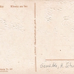 H. SCHULZE Kloster am See Nach Gemälde ngl 161.457