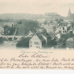 Tübingen - Panoramablick vom Österberg aus gl1899 225.328