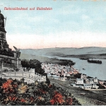 Rüdesheim am Rhein Nationaldenkmal auf dem Niederwald gl1910 162.061