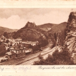 Altenahr Burgruine Are und das schwarze Kreuz gl1930 161.652