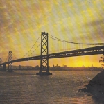 San Francisco, Oakland Bay Bridge gl1965 E2058