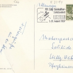 Axenstraße mit Vierwaldstättersee mit Flüelen und Bristenstock gl1957 E2294