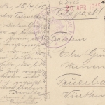 Jetzt aber fix! Mädel mit Kerze feldpgl1915 E2423