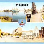 Wismar Mühlenteich Krämerstraße Hafen gl1984 170.122