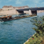 Creil (Oise) Bords de l'Oise et le pont gl1978 E2520