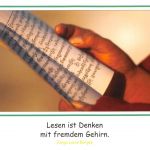 Borges: Lesen ist Denken mit fremdem Gehirn ngl 170.285