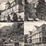 Bad Gottleuba, Klinik-Sanatorium, Mehrbildkarte ngl E2571